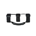 Picture of Rugged Ridge Steel Grab Handles F-R Kit Black 07-18 Jeep Wrangler JK-JKU