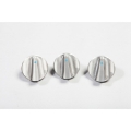Picture of Rugged Ridge Alum Climate Control Knob Set Blue 07-10 Jeep Wrangler JK