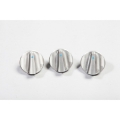 Picture of Rugged Ridge Alum Climate Control Knob Set Blue 07-10 Jeep Wrangler JK