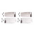 Picture of Rugged Ridge 76-93 Jeep CJ - Jeep Wrangler Stainless Door Hinge Kit