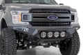Picture of Addictive Desert Designs 18-20 Ford F-150 Bomber Front Bumper w- 4 Rigid 360 6IN Mounts