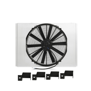 Picture of Mishimoto 63-66 Chevrolet-GM C-K Truck Performance Aluminum Fan Shroud w-Fan Controller