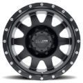 Picture of Method MR301 The Standard 16x7 0mm Offset 8x6-5 130-81mm CB Matte Black Wheel