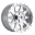 Picture of Method MR301 The Standard 16x8 0mm Offset 5x4-5 83mm CB Machined-Clear Coat Wheel