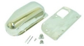 Picture of Rugged Ridge 76-86 Jeep CJ Stainless Steel Wiper Motor Cover Kit
