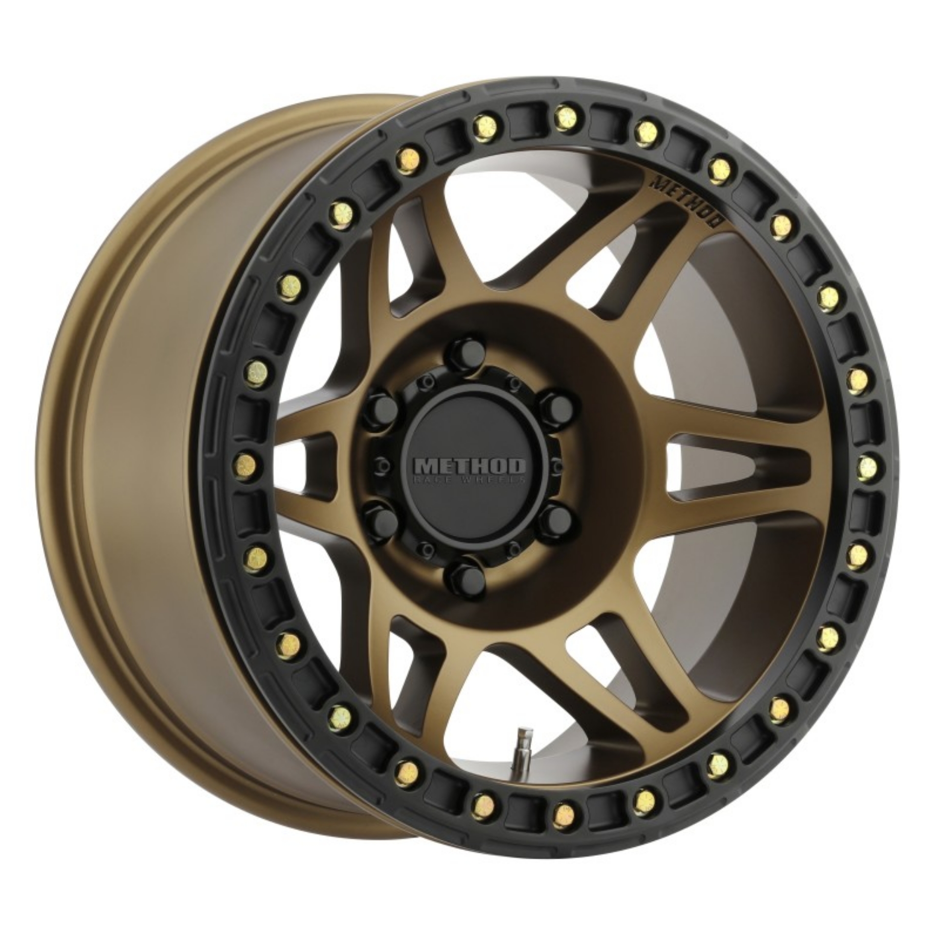 Picture of Method MR106 Beadlock 17x9 -44mm Offset 5x5 71-5mm CB Method Bronze w-BH-H24125 Wheel
