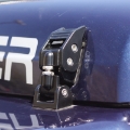 Picture of Rugged Ridge 97-06 Jeep Wrangler TJ Black Aluminum Hood Catches