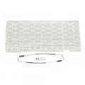 Picture of Rugged Ridge Grille Insert Satin Stainless 07-18 Jeep Wrangler