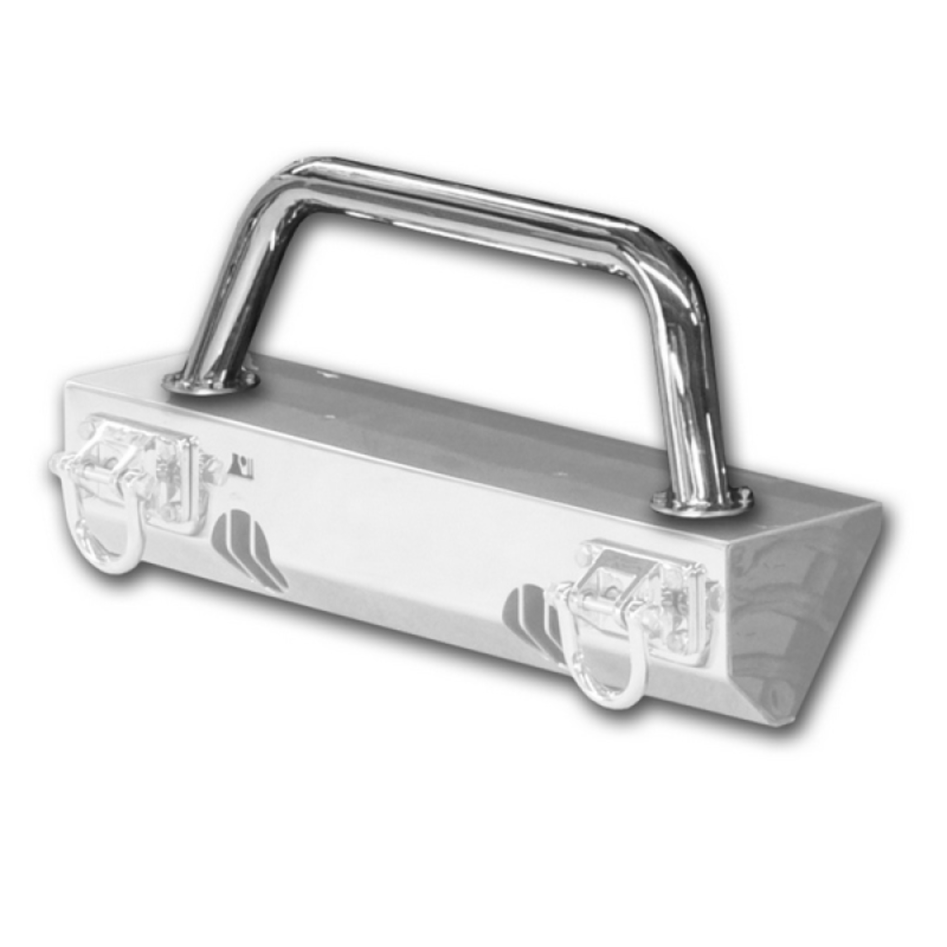 Picture of Rugged Ridge Stainless Overrider Hoop XHD Modular Front Bumper 07-18 Jeep Wrangler JK 2dr