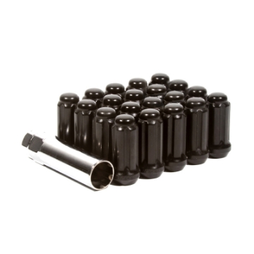 Picture of Method Lug Nut Kit - 24 Nuts Spline - 14x1-5 - 6 Lug Kit - Black