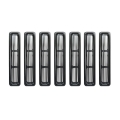 Picture of Rugged Ridge Billet Grille Inserts Black 97-06 Jeep Wrangler