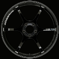 Picture of Advan RGIII 17x7-5 +48 5-114-3 Racing Gloss Black Wheel