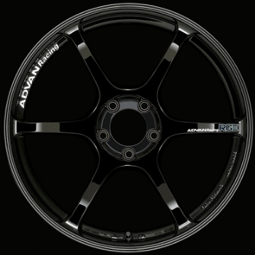 Picture of Advan RGIII 17x7-5 +48 5-114-3 Racing Gloss Black Wheel