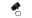 Picture of Vibrant -8AN Male Flare to 4AN ORB Male Straight Adapter w-O-Ring - Anodized Black