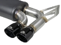 Picture of aFe MACH ForceXP 2-5 IN 304 Stainless Steel Cat-Back Exhaust System w- Black Tips 01-06 BMW M3 E46