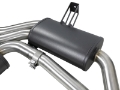 Picture of aFe MACH ForceXP 2-5 IN 304 Stainless Steel Cat-Back Exhaust System w- Black Tips 01-06 BMW M3 E46