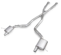 Picture of Stainless Works 11-20 Jeep Grand Cherokee 5-7L 3in Redline Catback Exhaust w-X-Pipe Uses OEM Tips