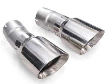 Picture of Stainless Works 4in Double Wall Slash-Cut Polished Tip Kit