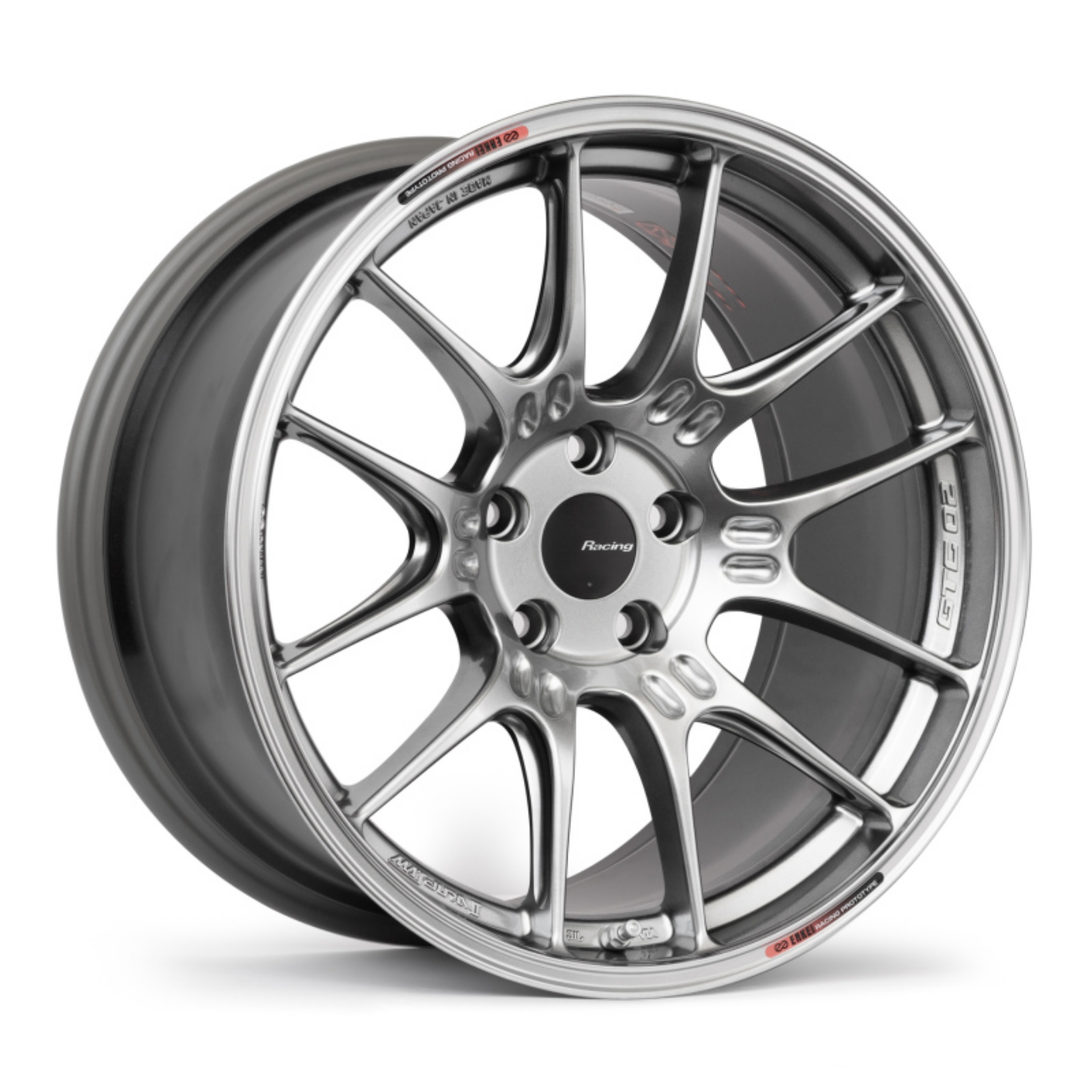 Picture of Enkei GTC02 19x9 5x114-3 30mm Offset 75mm Bore Hyper Silver Wheel