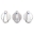 Picture of Rugged Ridge 3-Pc Alu Climate Control Knob Set Blue 99-06TJ