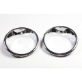 Picture of Rugged Ridge Headlight Bezels Chrome 07-18 Jeep Wrangler JK