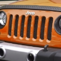 Picture of Rugged Ridge Mesh Grille Insert Black 07-18 Jeep Wrangler