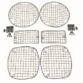 Picture of Rugged Ridge 97-06 Jeep Wrangler TJ Black Stone Guard Set