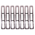 Picture of Rugged Ridge Grille Inserts Chrome 87-95 Jeep Wrangler YJ