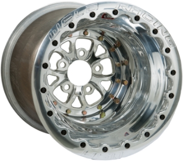 Picture of Weld V-Series 16x16 - 5x5 BP - 5in- BS Polished Wheel - Polished Double Beadlock