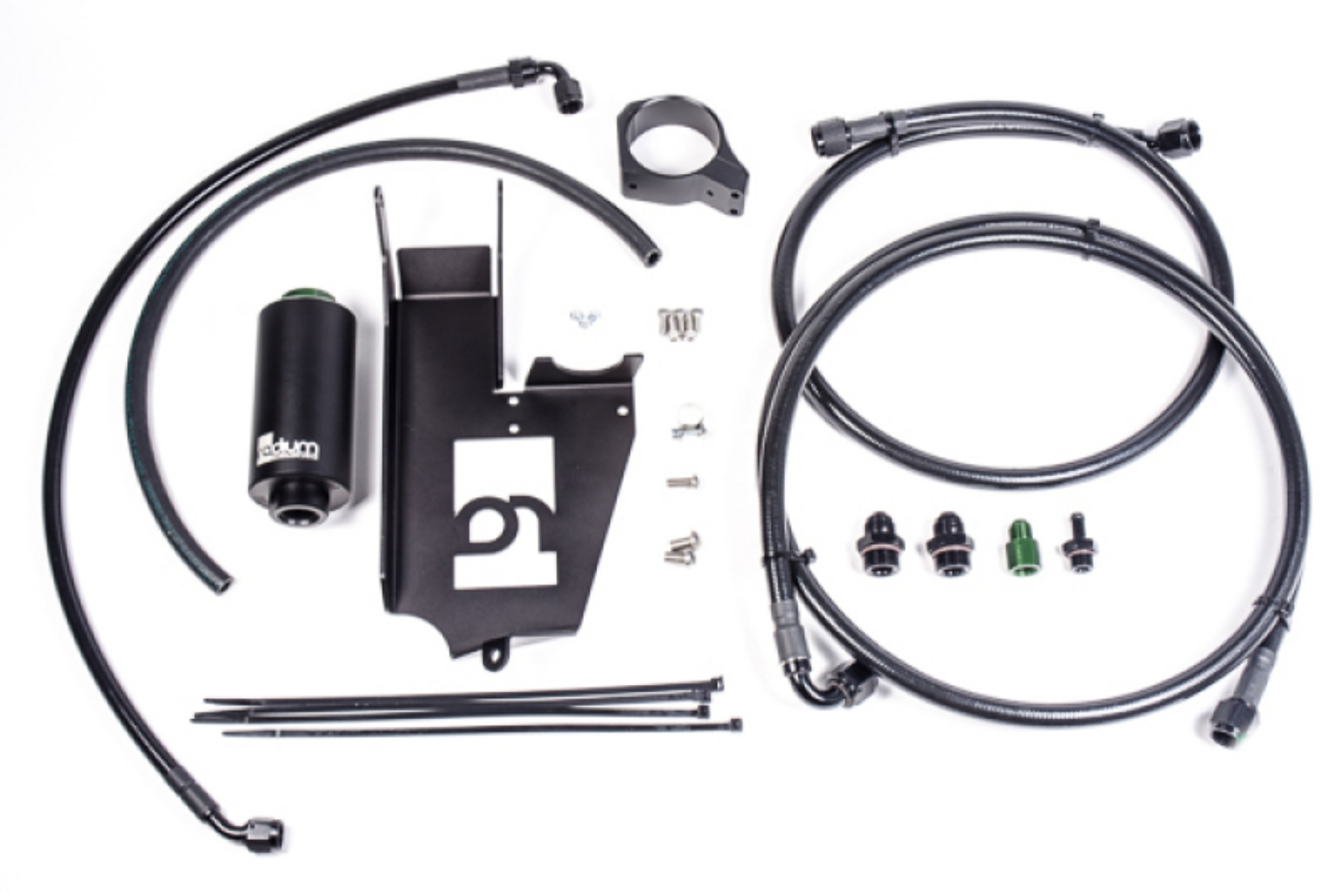 Picture of Radium Engineering Fuel Hanger Plumbing Kit EVO 7-8-9 Microglass Filter