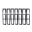 Picture of Rugged Ridge Grille Inserts Chrome 97-06 Jeep Wrangler