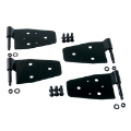 Picture of Rugged Ridge 87-06 Jeep Wrangler Black Door Hinge Kit