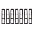 Picture of Rugged Ridge Grille Inserts Black 97-06 Jeep Wrangler