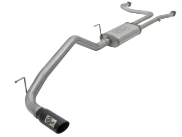 Picture of aFe MACHForce XP 2-5in Cat-Back Exhaust System w- Black Tip Nissan Frontier 17-19 V8-5-6L