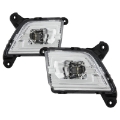 Picture of Spyder 19-20 Chevy Silverado 1500 OEM Style Full LED Fog Light w-Switch - Clear Wont Fit RPO U12