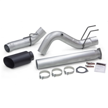 Picture of Banks Power 2017 Ford 6-7L 5in Monster Exhaust System - Single Exhaust w- Black Tip
