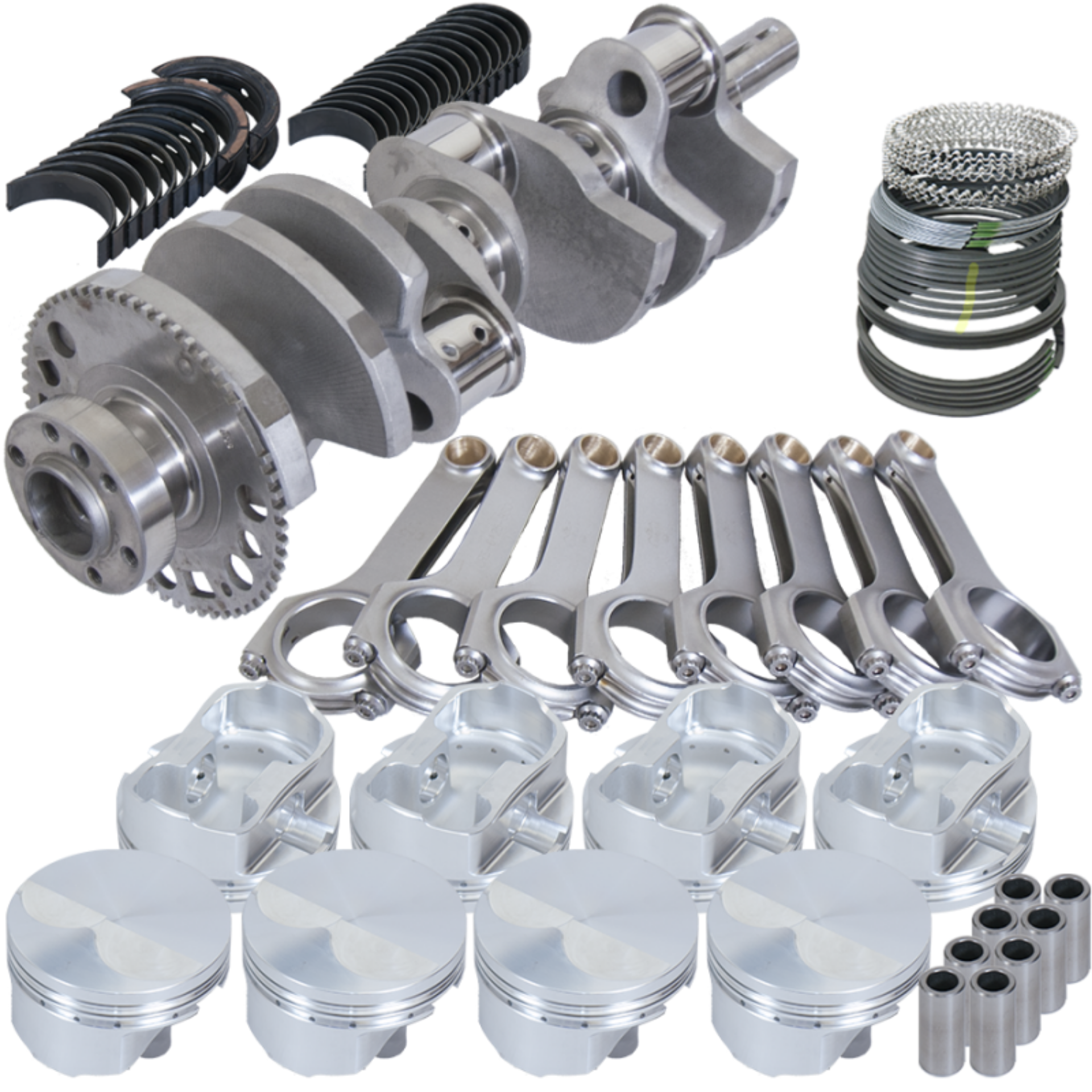 Picture of Eagle Chevrolet LS2-LQ9-LQ4 403-408 4340 Forged Rotating Assembly w- Arias -3-1cc Pistons Kit