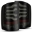 Picture of AlphaRex 14-18 GMC Sierra 1500 PRO-Series LED Tail Lights Jet Black