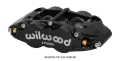 Picture of Wilwood Caliper Forged Narrow Superlite R-H FNSL6R-DS Dust Seal 1-62-1-12-1-12,1-25 Rotor - Black