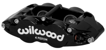 Picture of Wilwood Caliper Forged Narrow Superlite FNSL4R-DS Dust Seal 1-12-1-12 1-10in Rotor Width - Black