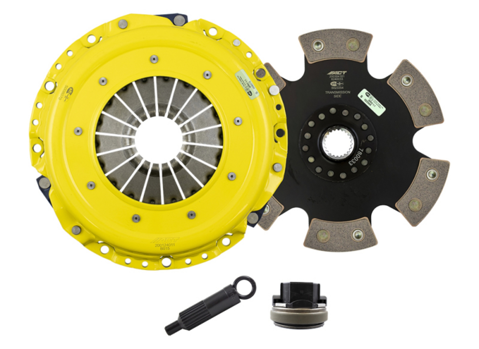 Picture of ACT 08-13 BMW 128i E82-E88 L6-3-0L N51-N52 HD-Race Rigid 6 Pad Clutch Kit