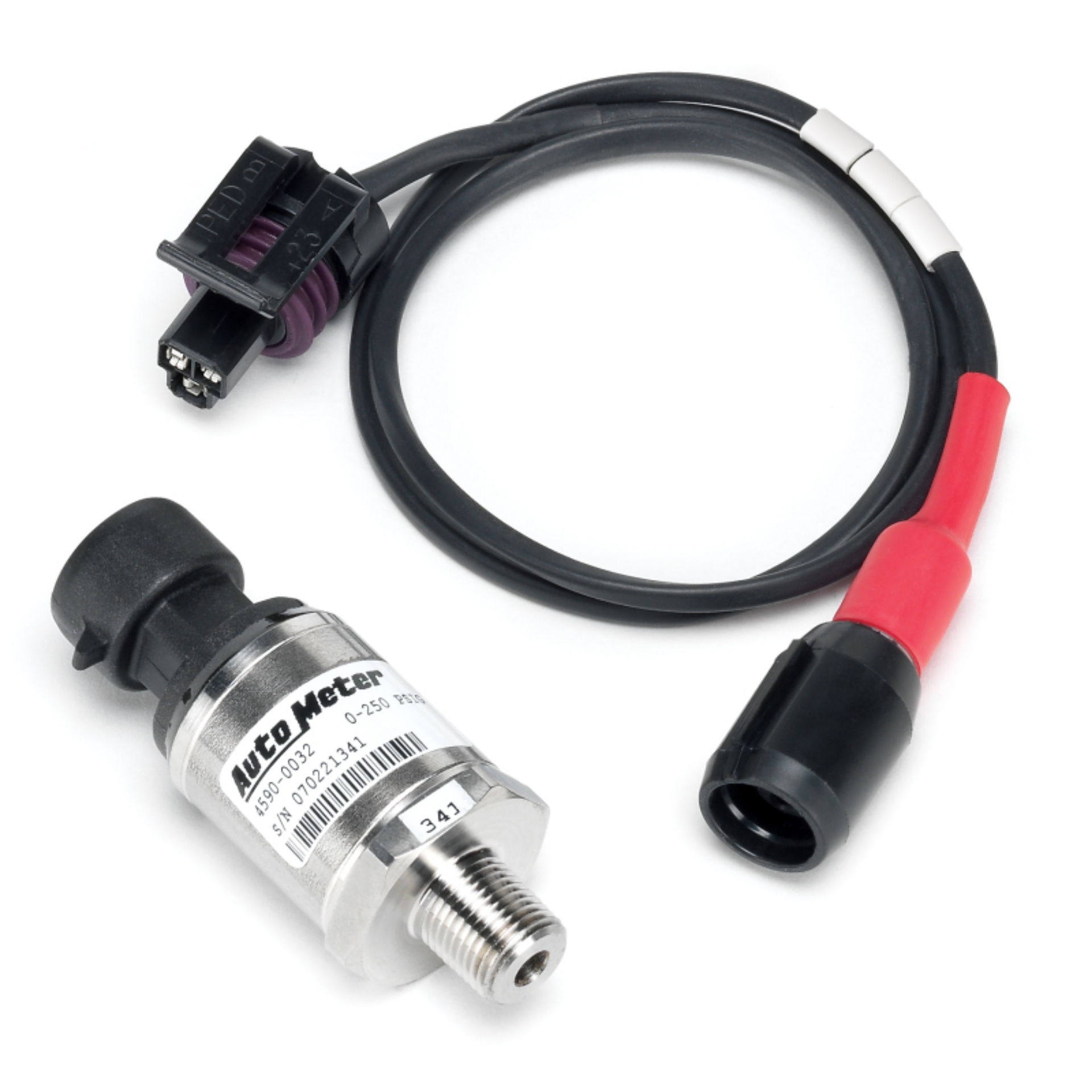 Picture of Autometer 250PSI Pressure Sensor Solid State 1-8 NPTF Male