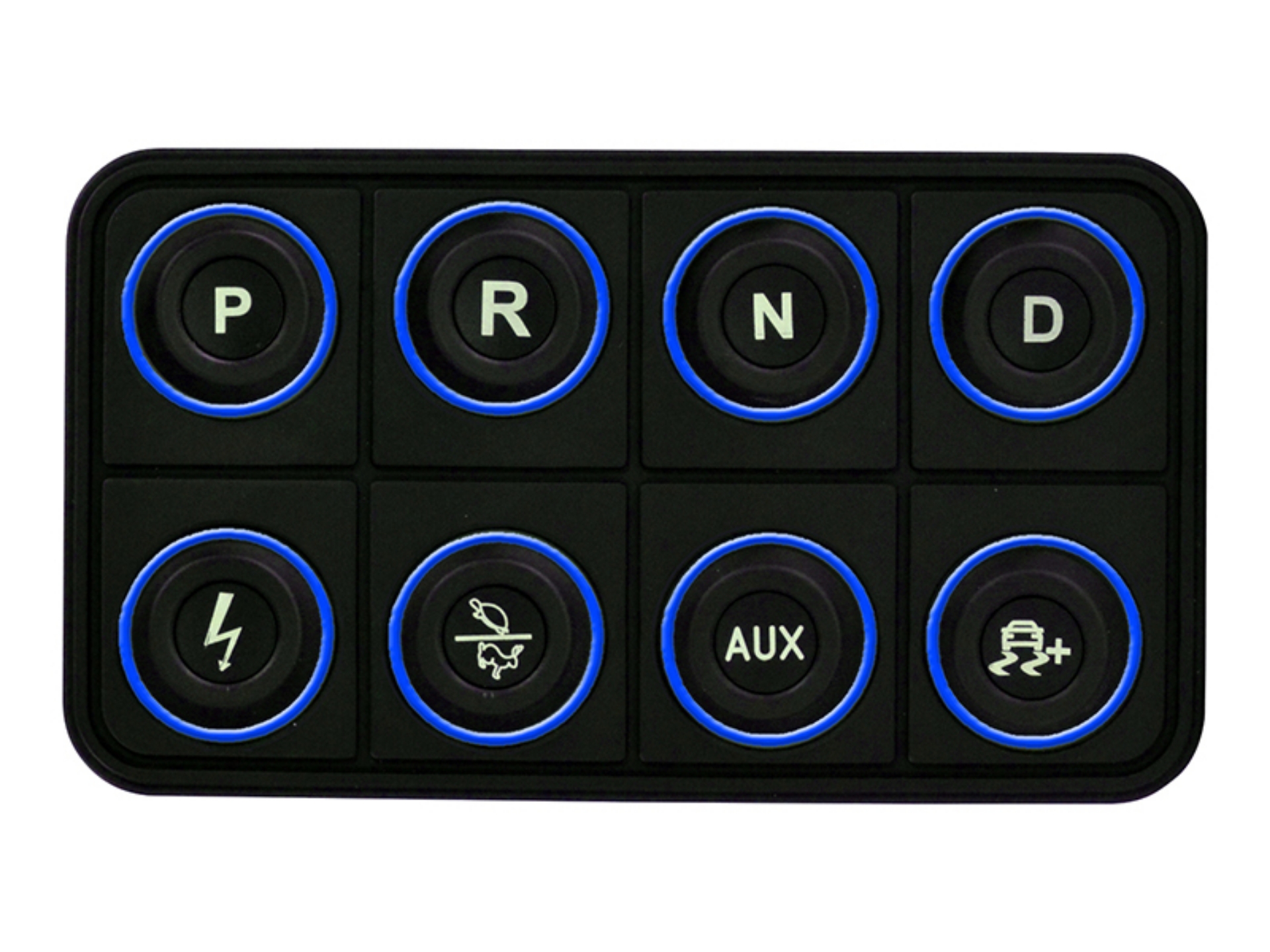 Picture of AEM EV 8 Button Keypad CAN Based Programmable Backlighting