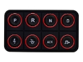 Picture of AEM EV 8 Button Keypad CAN Based Programmable Backlighting