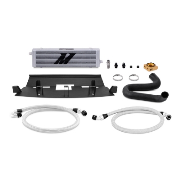 Picture of Mishimoto 2018+ Ford Mustang GT Thermostatic Oil Cooler Kit - Silver