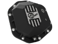 Picture of aFe Power Pro Series Dana 44 Front & Rear Diff Cover Black w- Mach Fins 97-18 Jeep Wrangler TJ-JK