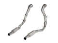 Picture of Akrapovic 2020 Audi RS6 Avant C8 DownPipe SS w-Link Pipe Set Does Not Fit w-L-AU-SS-6
