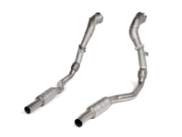 Picture of Akrapovic 2020 Audi RS6 Avant C8 DownPipe SS w-Link Pipe Set Does Not Fit w-L-AU-SS-6