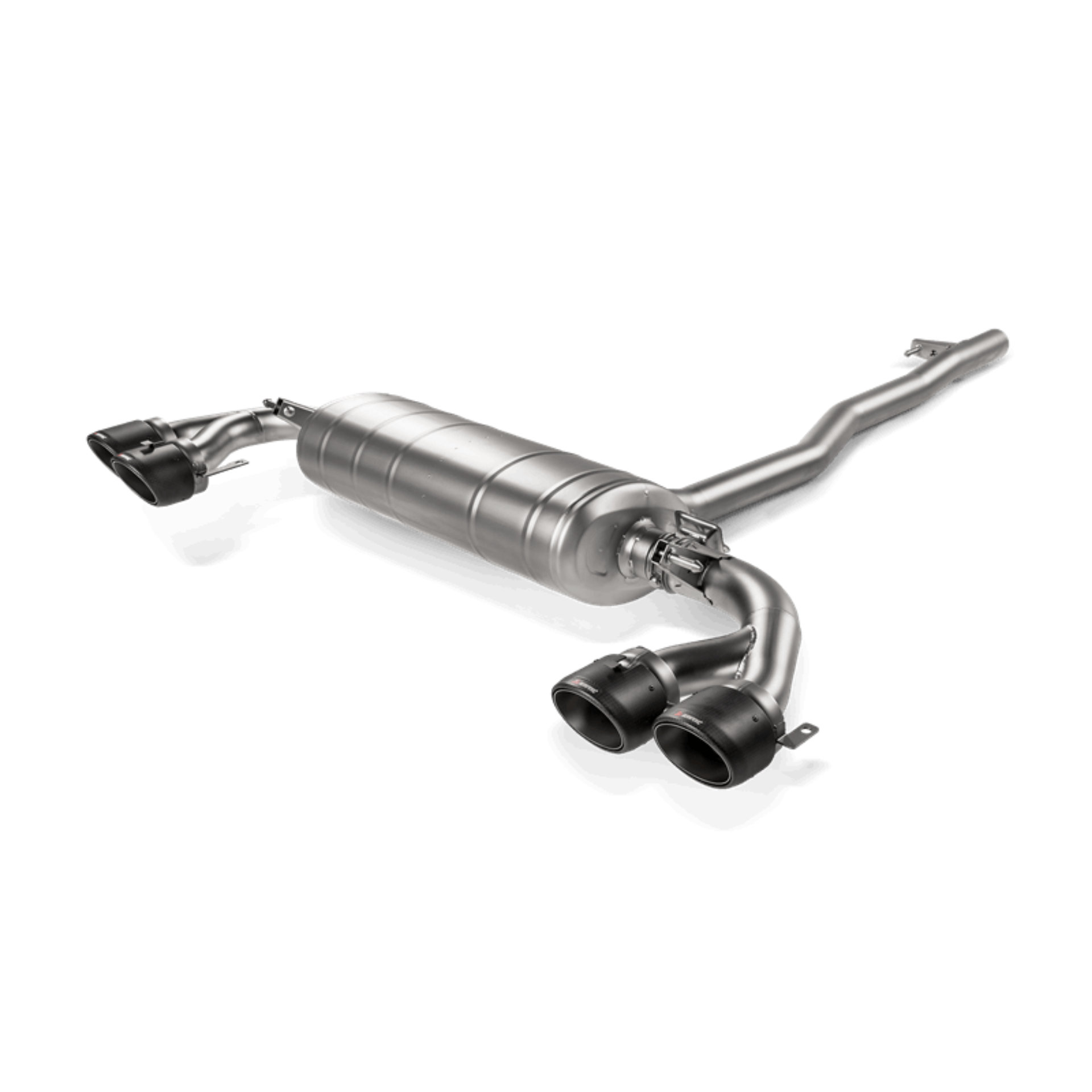 Picture of Akrapovic 2019+ Mercedes-Benz CLA35 AMG C118-X118 Slip-On Line Titanium w- Titanium Tips