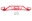 Picture of BMR 15-20 Ford Mustang Front Twin Tube Design Strut Tower Brace - Red